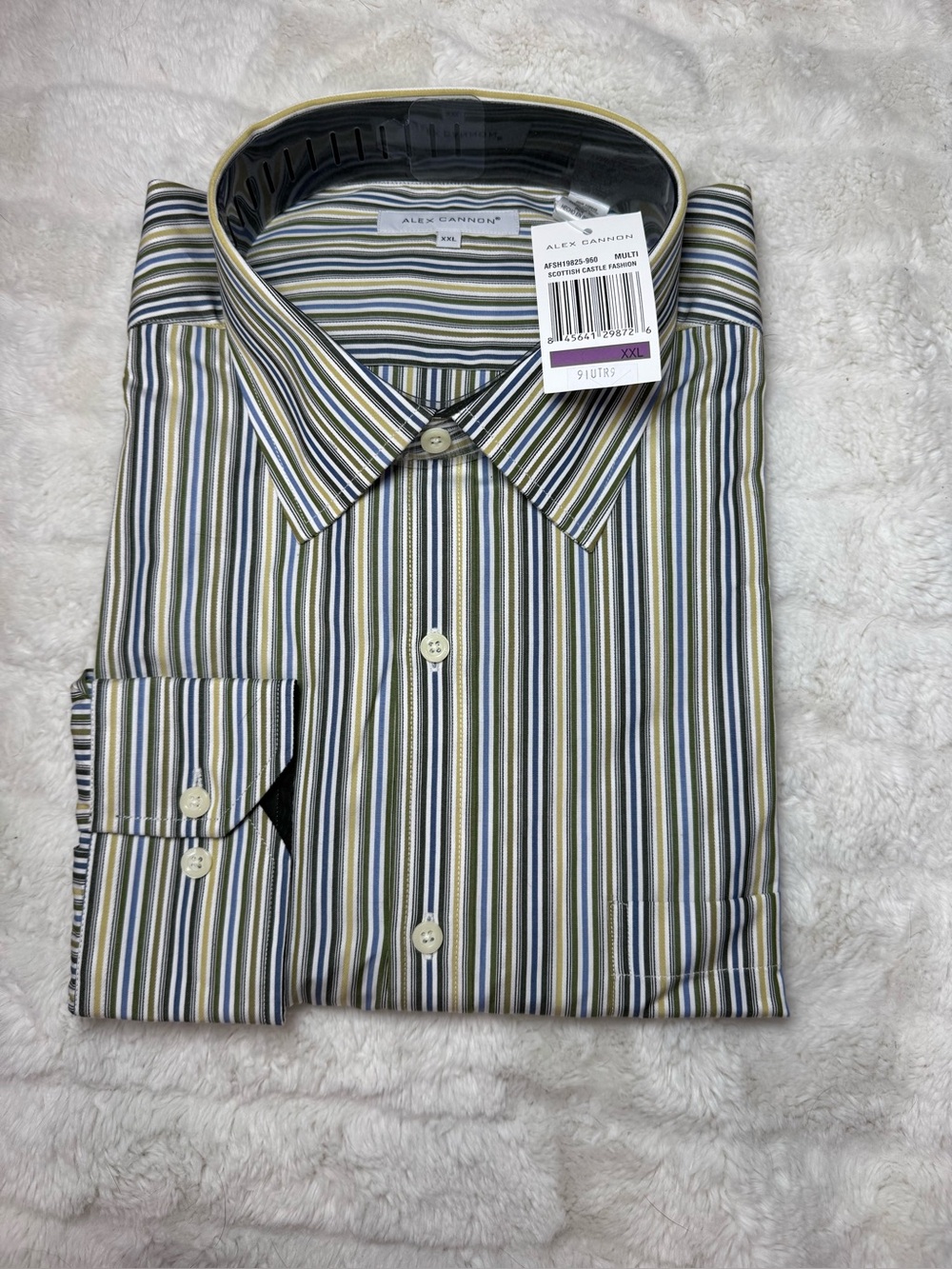 NWT Alex Cannon Button Down Long Sleeve